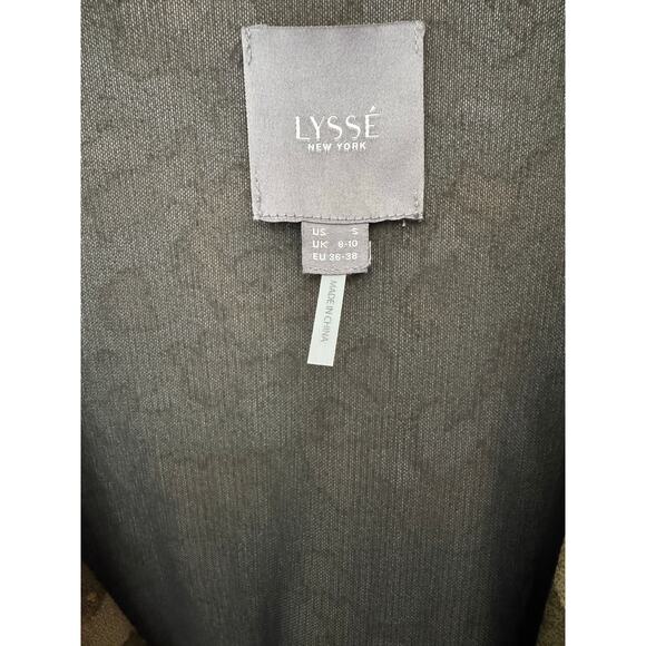 Lysse' S Sophia cropped open front blazer Feather soft crepe Abstract print - Picture 11 of 11